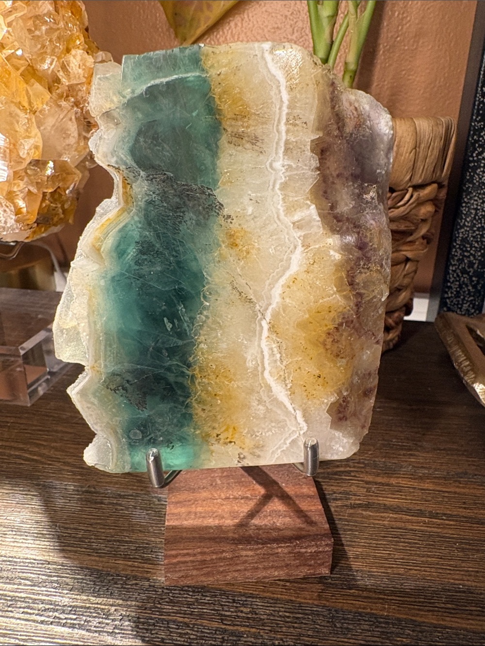 Fluorite Slab